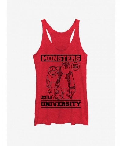 Disney Pixar Monsters Inc College Friends Est. 1313 Girls Tank Top $12.95 Tops