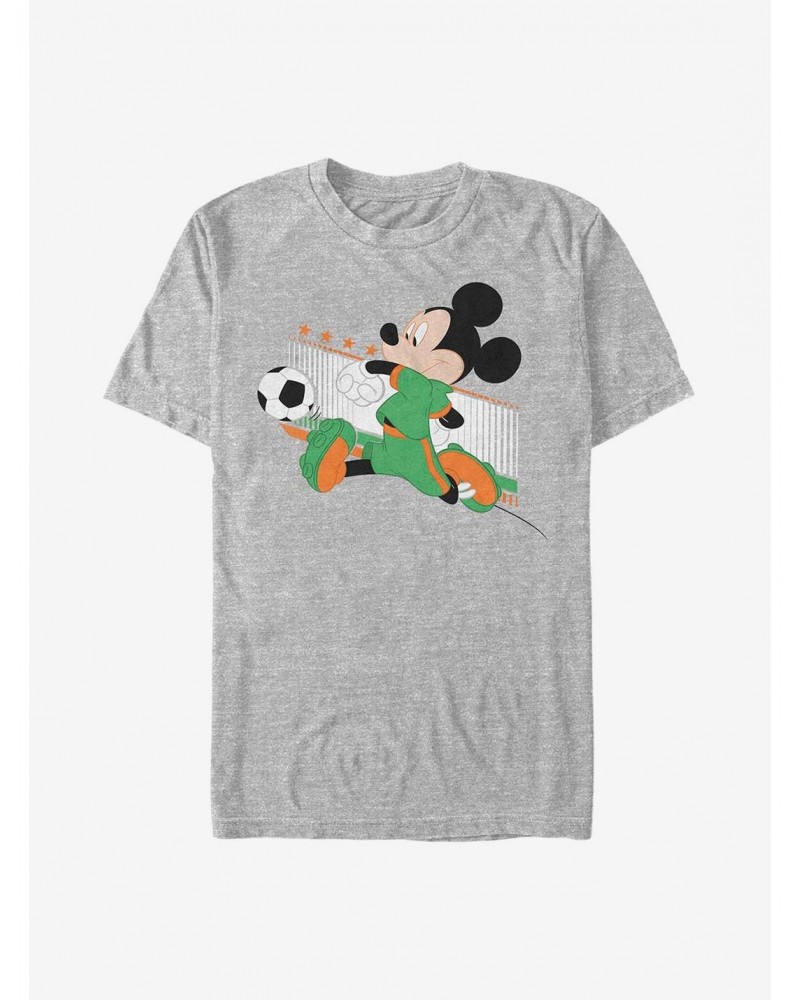 Disney Mickey Mouse Ireland Kick T-Shirt $9.08 T-Shirts