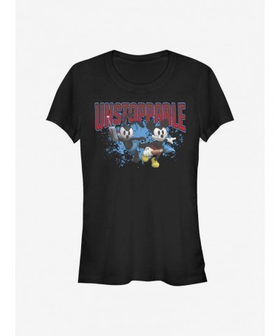 Disney Epic Mickey Unstoppable Girls T-Shirt $11.95 T-Shirts