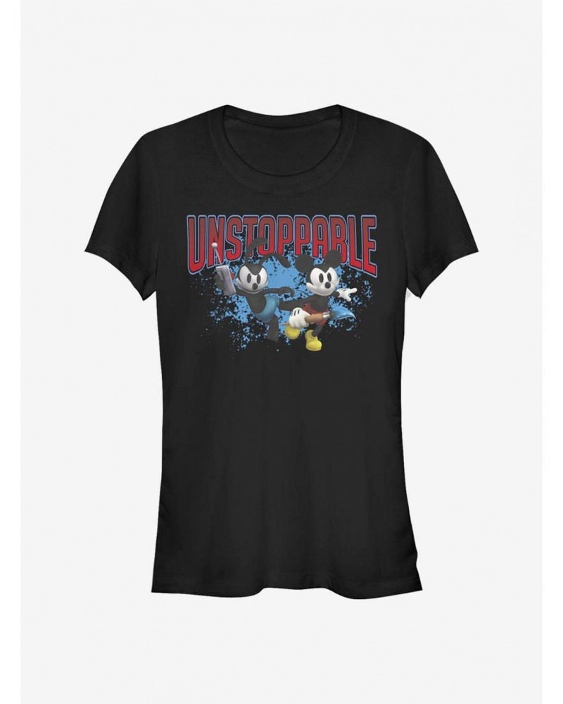 Disney Epic Mickey Unstoppable Girls T-Shirt $11.95 T-Shirts