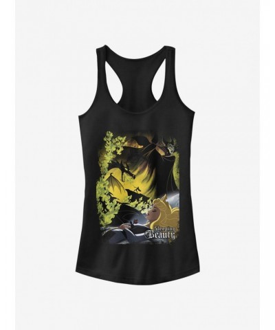 Disney Sleeping Beauty Sleeping Poster Girls Tank $8.96 Tanks