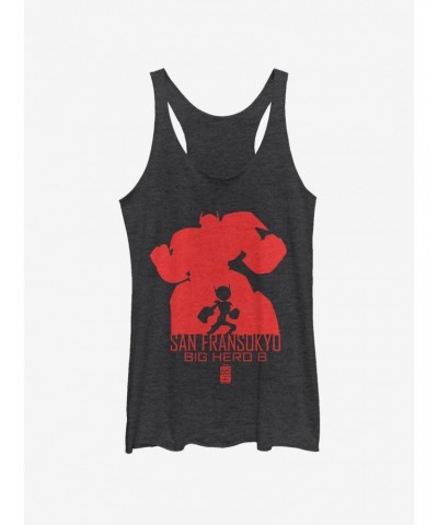 Disney Big Hero 6 Silhouette Baymax Girls Tank $12.17 Tanks