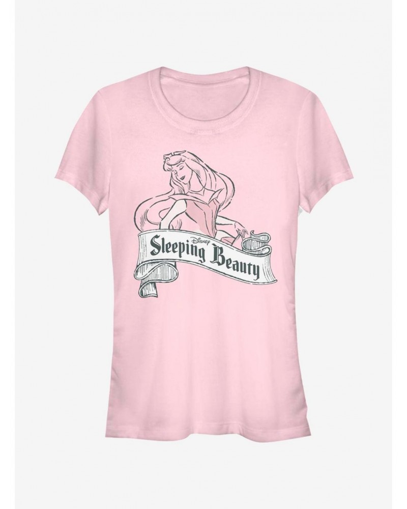 Disney Sleeping Beauty Antique Aurora Girls T-Shirt $11.45 T-Shirts