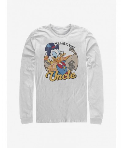 Disney Ducktales Scrooge Uncle Long-Sleeve T-Shirt $13.16 T-Shirts