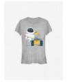 Disney Pixar Wall-E Christmas Lights Girls T-Shirt $11.45 T-Shirts