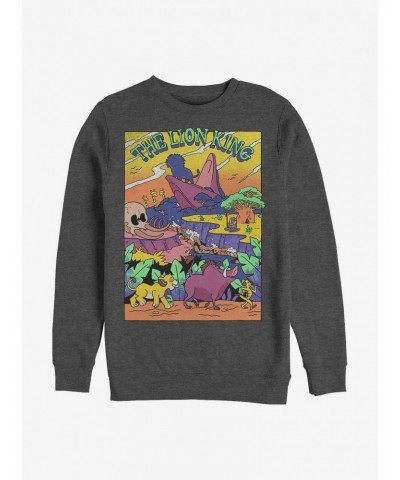 Disney The Lion King Lion Legend Crew Sweatshirt $12.55 Sweatshirts