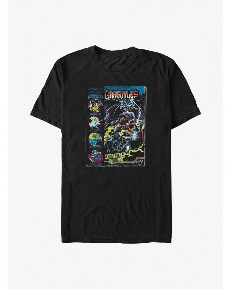 Disney Gargoyles Defenders of the Night Comic Cover Big & Tall T-Shirt $14.95 T-Shirts