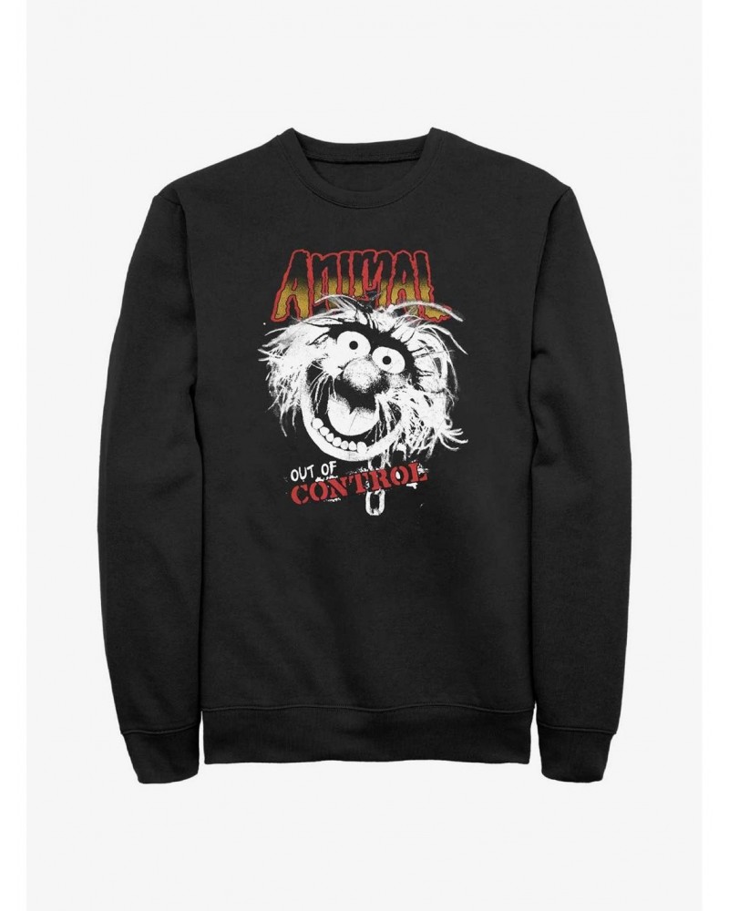 Disney The Muppets Animalistic Out Of Control Sweatshirt $16.97 Sweatshirts