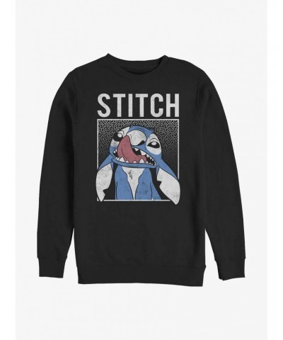 Disney Lilo & Stitch Savage Stitch Crew Sweatshirt $18.45 Sweatshirts