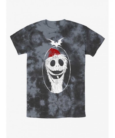 Disney The Nightmare Before Christmas Santa Jack Tie-Dye T-Shirt $9.58 T-Shirts