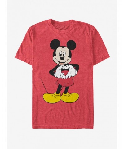 Disney Mickey Mouse Mickey Love T-Shirt $10.28 T-Shirts