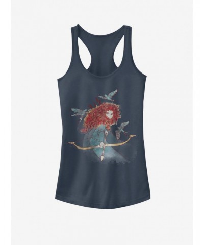 Disney Pixar Brave Merida Sketch Girls Tank $9.71 Tanks