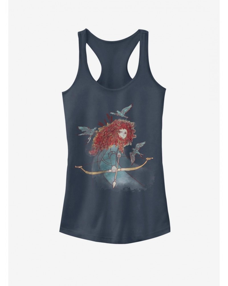 Disney Pixar Brave Merida Sketch Girls Tank $9.71 Tanks