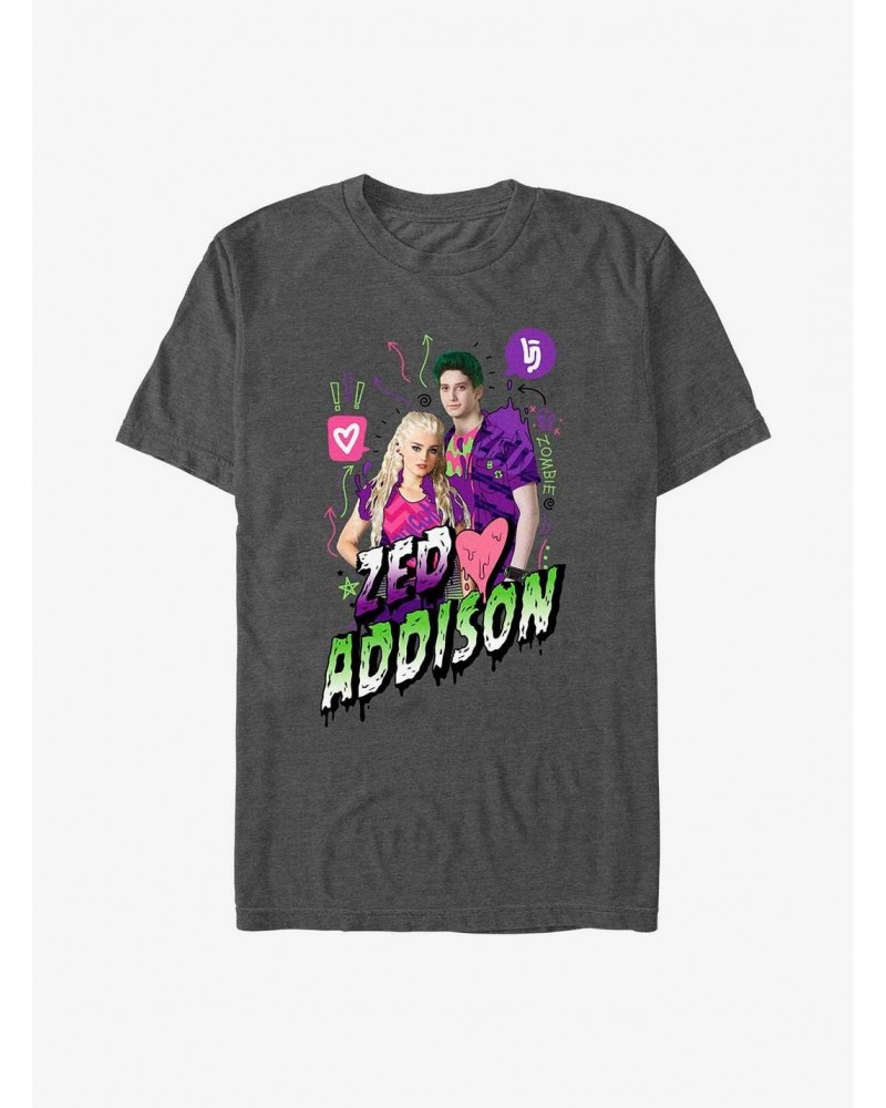 Disney Zombies Zed and Addison T-Shirt $10.76 T-Shirts