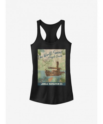 Disney Jungle Cruise Vintage Poster Girls Tank $8.47 Tanks