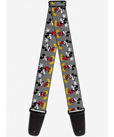 Disney Mickey Mouse Glasses Poses Guitar Strap $7.47 Guitar Straps