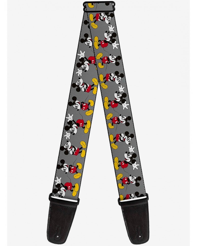 Disney Mickey Mouse Glasses Poses Guitar Strap $7.47 Guitar Straps