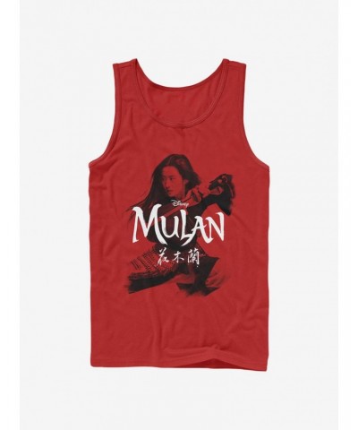 Disney Mulan Fighting Stance Tank $10.46 Tanks