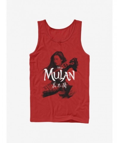 Disney Mulan Fighting Stance Tank $10.46 Tanks