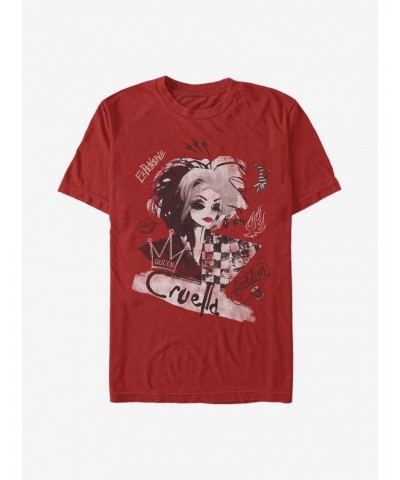 Disney Cruella Artsy Cruella T-Shirt $9.80 T-Shirts