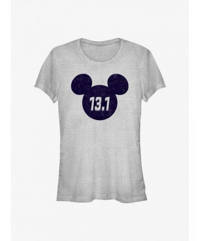 Disney Mickey Mouse 13.1 Half Marathon Ears Girls T-Shirt $12.45 T-Shirts