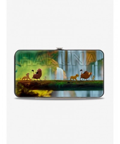 Disney The Lion King Hakuna Matata Simba Growing Up Hinge Wallet $8.24 Wallets