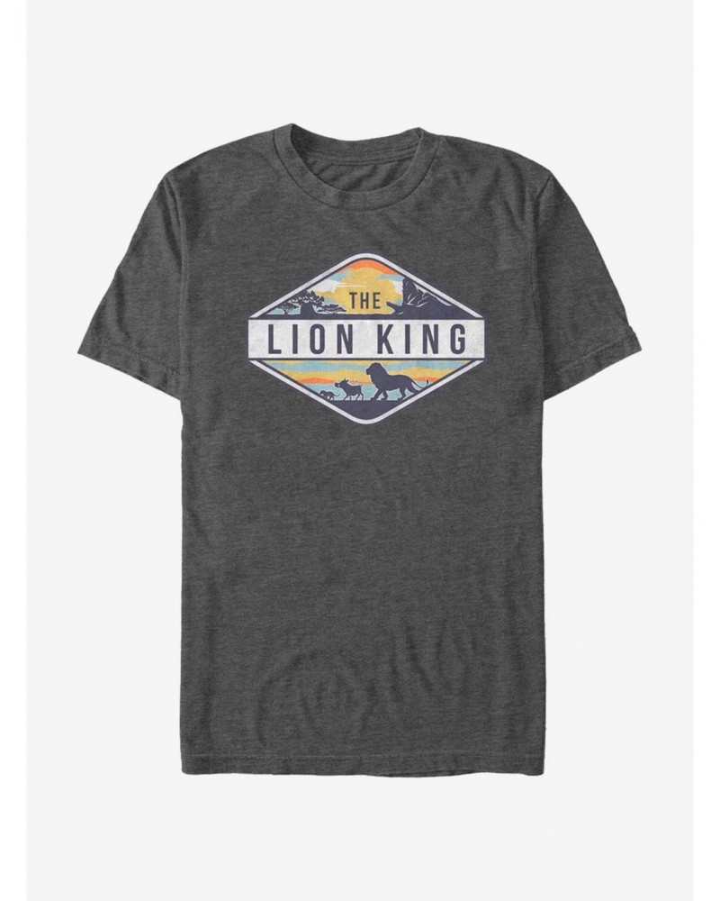 Disney The Lion King Lion King Diamond Emblem T-Shirt $10.28 T-Shirts