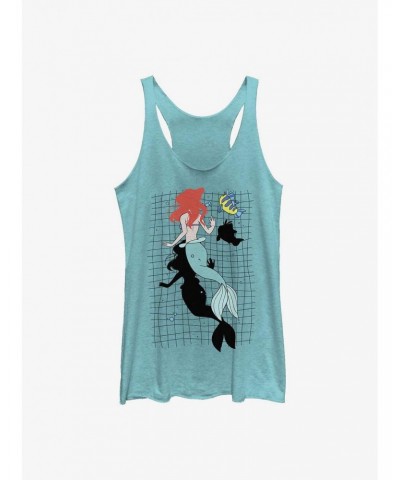 Disney The Little Mermaid Swim With Friends Girls Tank $9.84 Tanks