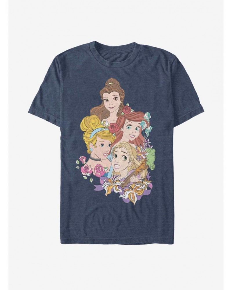 Disney Princess Classic Portrait Vignette T-Shirt $7.17 T-Shirts