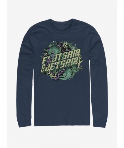 Disney The Little Mermaid Flotsam And Jetsam Long-Sleeve T-Shirt $10.86 T-Shirts