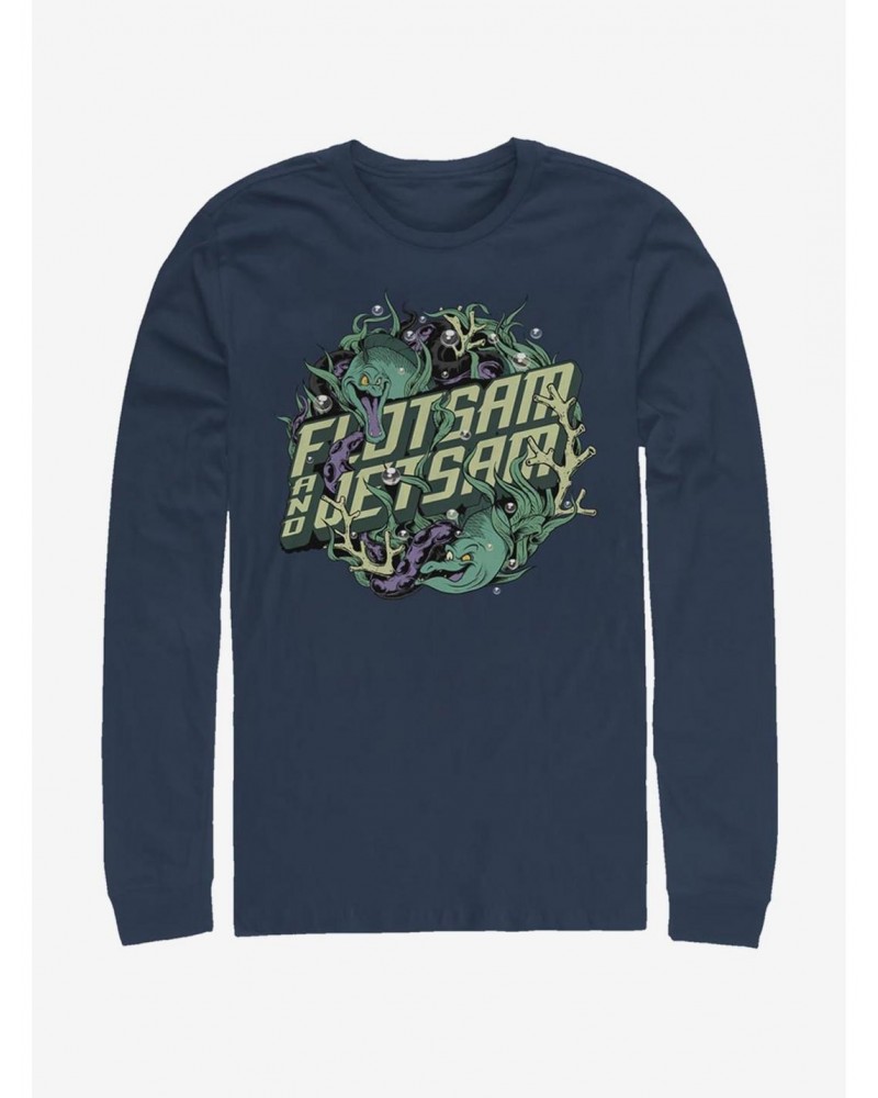 Disney The Little Mermaid Flotsam And Jetsam Long-Sleeve T-Shirt $10.86 T-Shirts