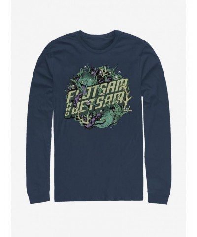 Disney The Little Mermaid Flotsam And Jetsam Long-Sleeve T-Shirt $10.86 T-Shirts