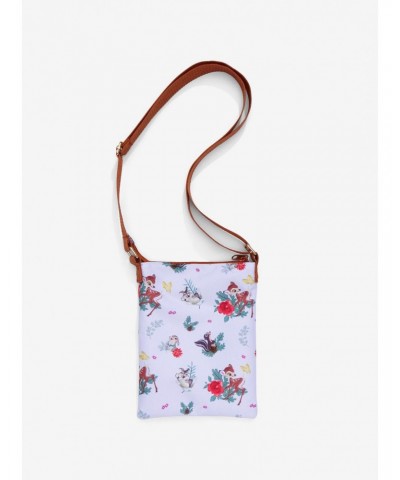 Disney Bambi Friends Floral Passport Crossbody Bag $6.41 Bags