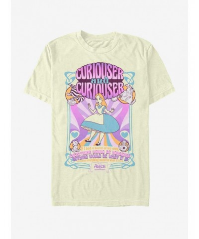 Disney Alice In Wonderland Psychedelic Nouveou T-Shirt $9.32 T-Shirts