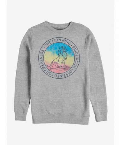 Disney The Lion King Simba Gradient Sweatshirt $18.08 Sweatshirts