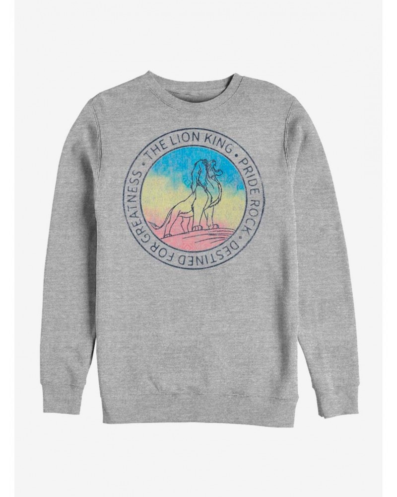 Disney The Lion King Simba Gradient Sweatshirt $18.08 Sweatshirts