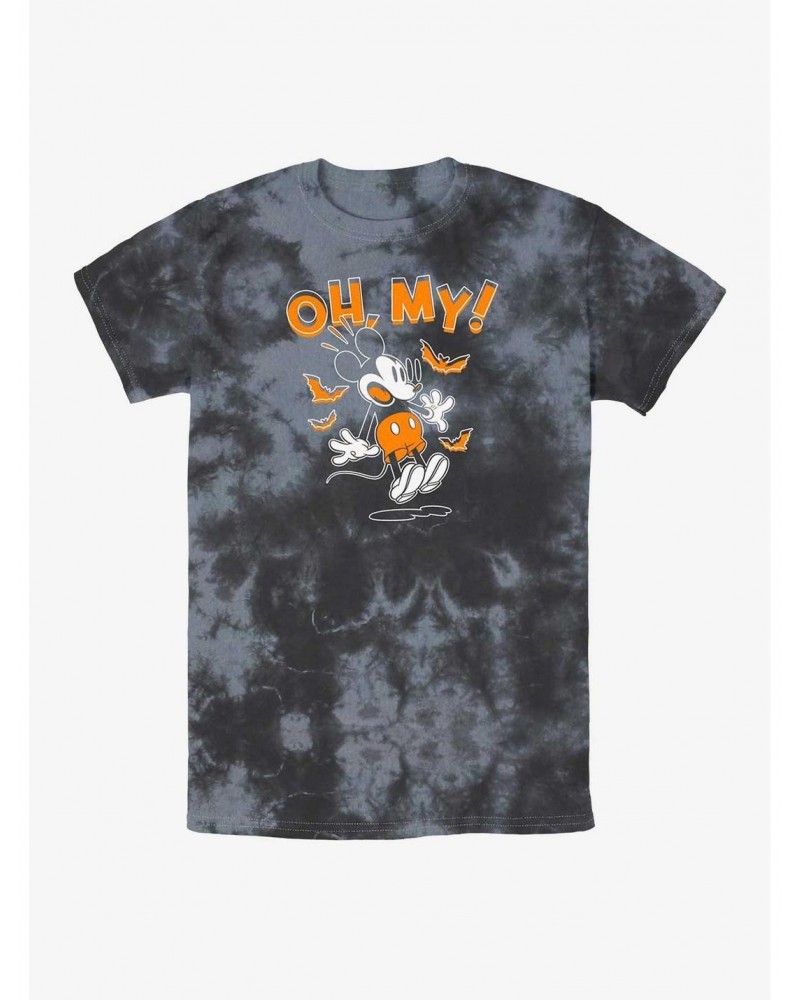 Disney Mickey Mouse Oh My Tie-Dye T-Shirt $12.17 T-Shirts