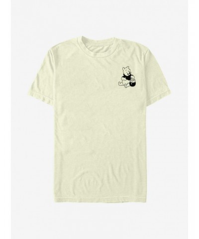 Disney Winnie The Pooh Vintage Line Winniepooh T-Shirt $9.56 T-Shirts