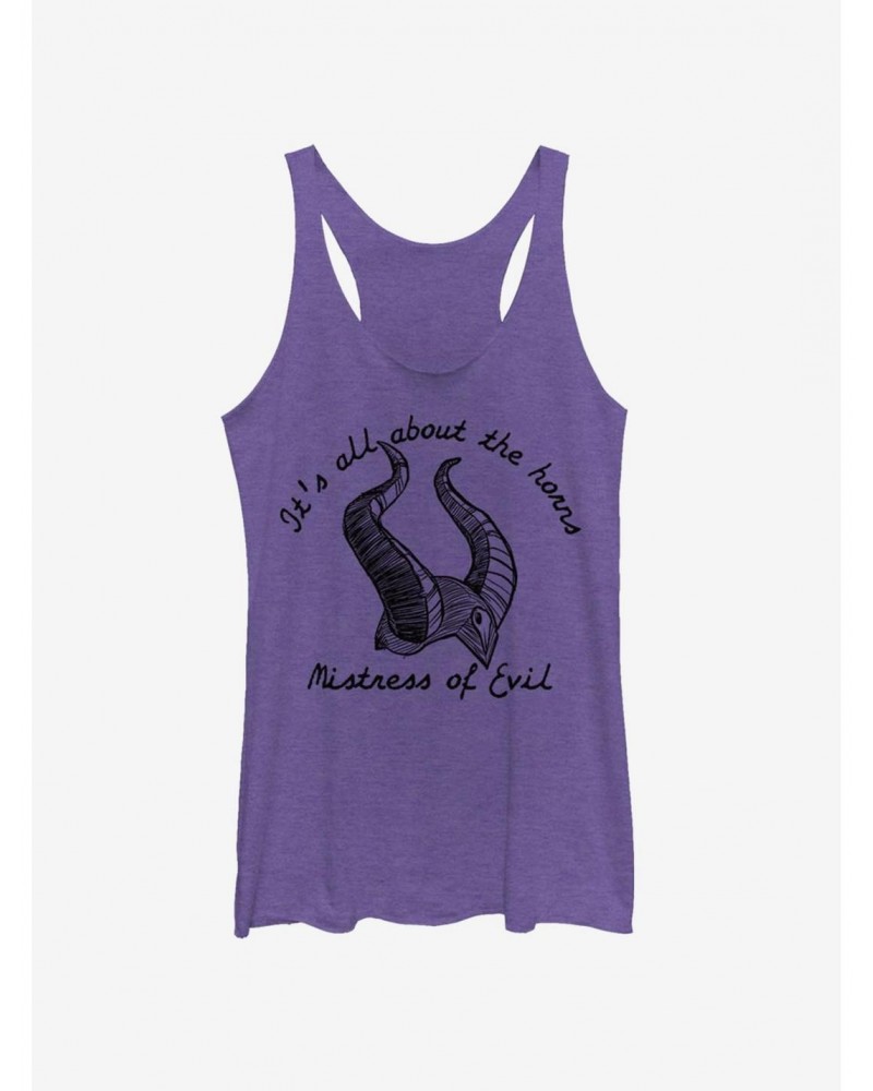 Disney Maleficent: Mistress Of Evil All About The Horns Girls Tank $8.55 Tanks