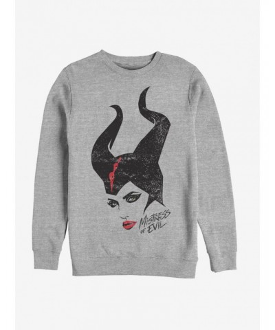 Disney Maleficent: Mistress Of Evil Red Lipstick Sweatshirt $13.65 Sweatshirts