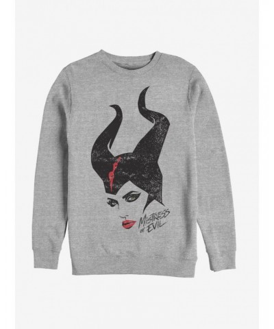 Disney Maleficent: Mistress Of Evil Red Lipstick Sweatshirt $13.65 Sweatshirts