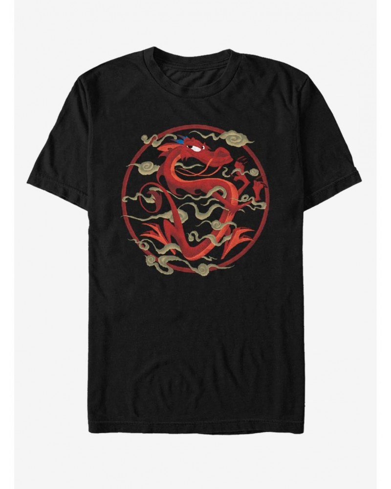 Disney Mulan Mushu Emblem T-Shirt $7.89 T-Shirts