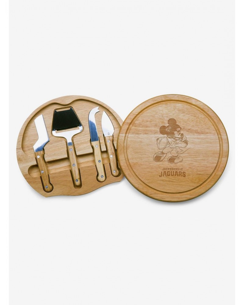 Disney Mickey Mouse NFL JAX Jaguars Circo Cheese Cutting Board & Tools Set $22.53 Tools Set