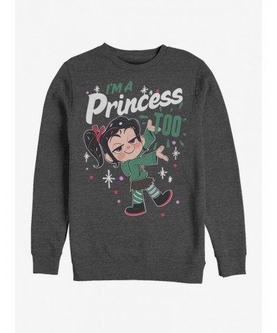 Disney Wreck-It Ralph Princess Too Sweatshirt $18.45 Sweatshirts