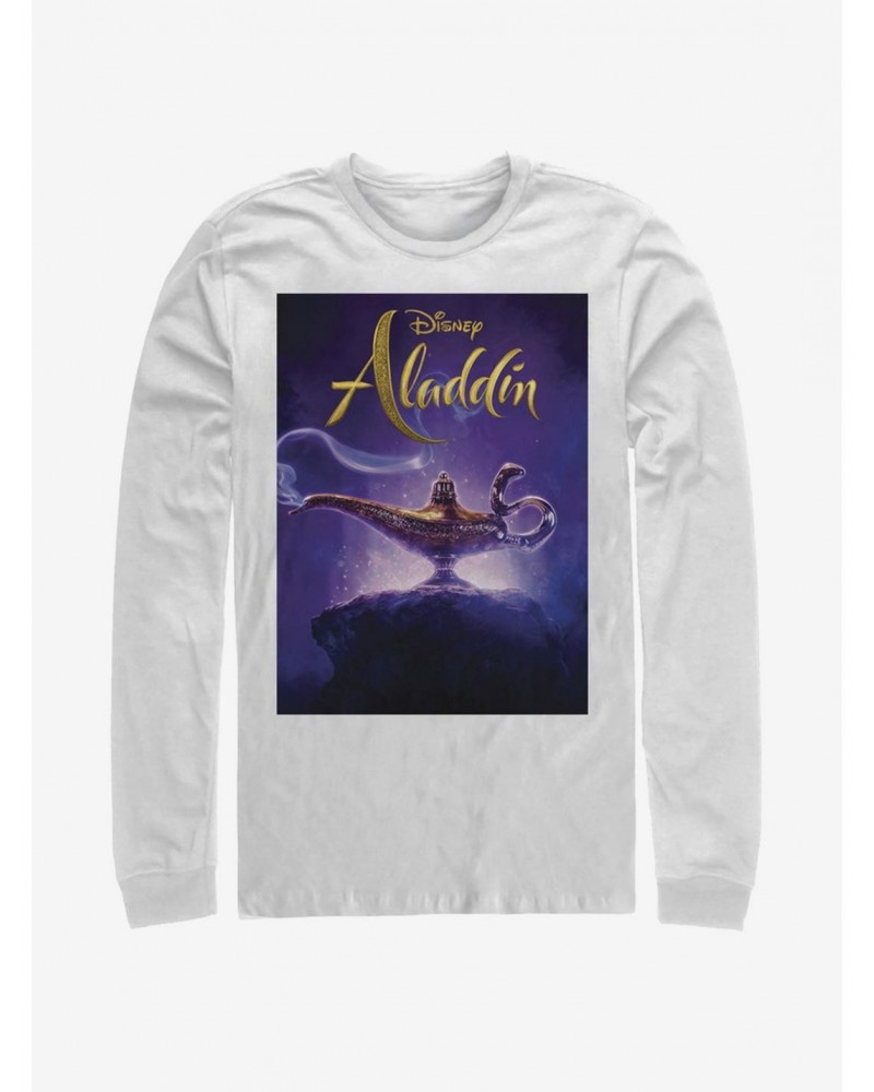 Disney Aladdin 2019 Aladdin Live Action Cover Long-Sleeve T-Shirt $12.50 Merchandises