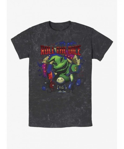 Disney The Nightmare Before Christmas Oogie Boogie Dice Mineral Wash T-Shirt $11.40 T-Shirts