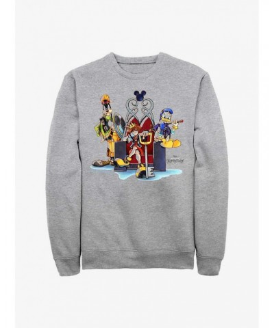 Disney Kingdom Fierce Group Crew Sweatshirt $16.24 Sweatshirts