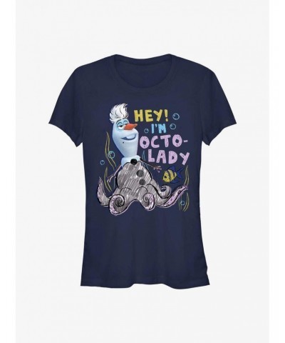 Disney Olaf Presents Octolady T-Shirt $9.46 T-Shirts