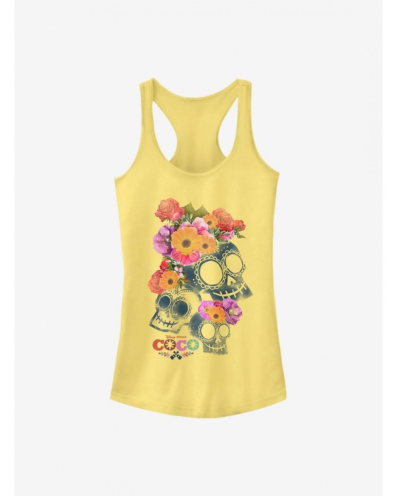 Disney Pixar Coco Calaveras Girls Tank $8.96 Tanks