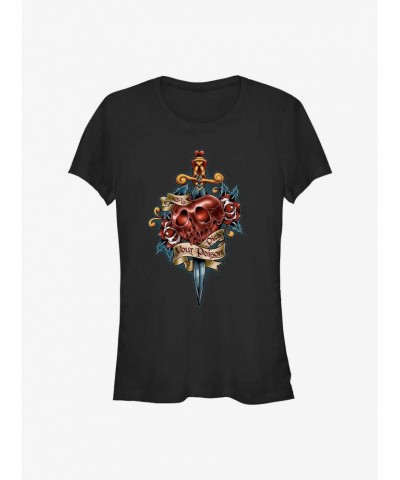 Disney Villains Poison Apple Girls T-Shirt $10.96 T-Shirts